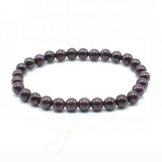Pulsera 6mm Granate